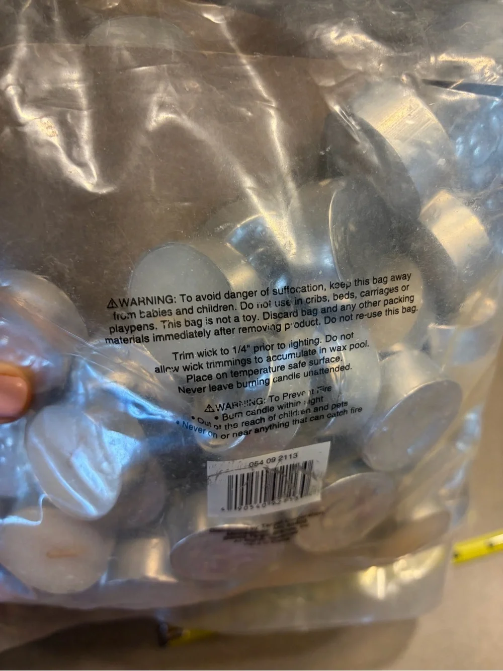 New Bag Of 100 Tealight Candles From Target From 2002